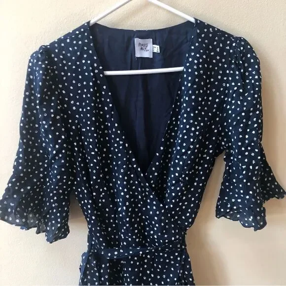 Princess Polly Eva’s Garden Wrap Mini Dress - Picture 9 of 10